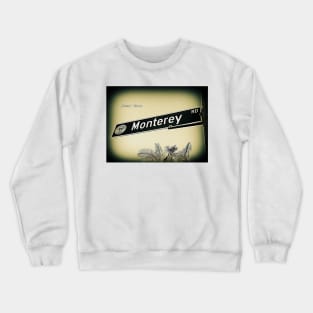 Monterey Road, San Marino, CA by Mistah Wilson Crewneck Sweatshirt